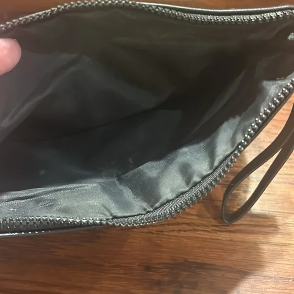 💥2/$10 YSL Beauty Beige Makeup Cosmetic Bag wristlet, Travel Toiletry organizer - Picture 4 of 5